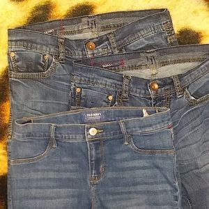 Lot of 3 jeans